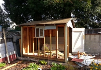 Broken Shed Removal