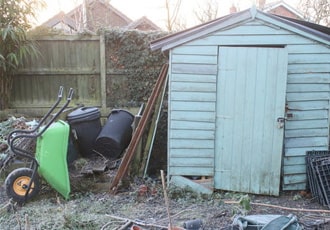 Old Shed Debris Cleanup