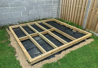 Shed Floor and Base Removal